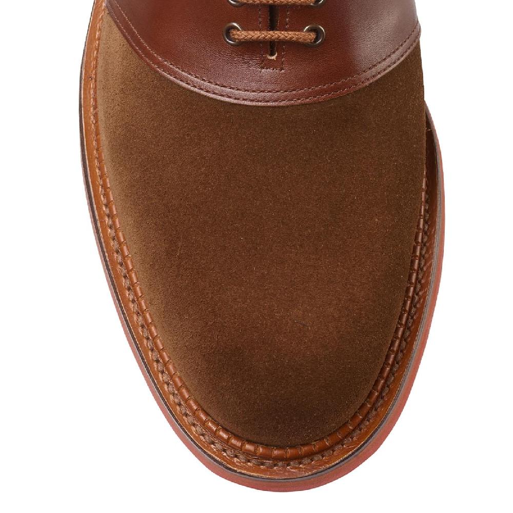 Crockett & Jones Penn Snuff Suede & Bracken Calf