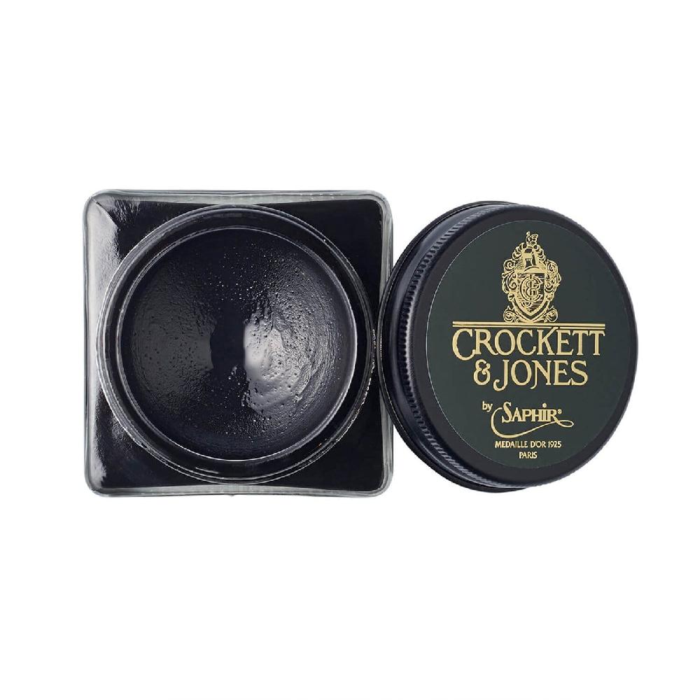Crockett & Jones Pommadier Shoe Cream - Black(01) 75ml