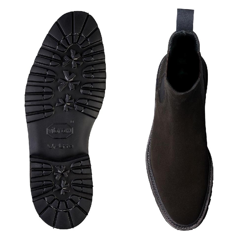 Crockett & Jones Poppy Black Suede