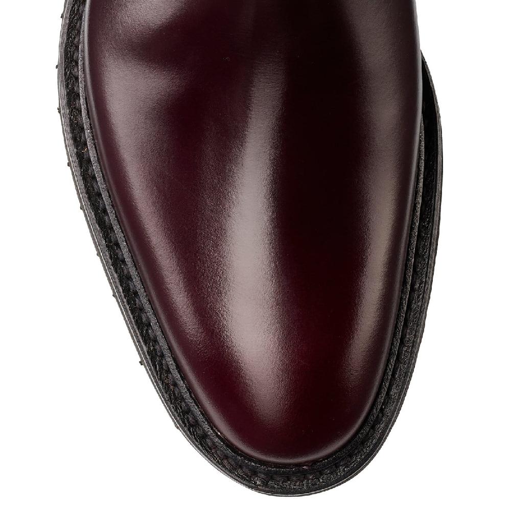 Crockett & Jones Poppy Burgundy Cavalry Calf