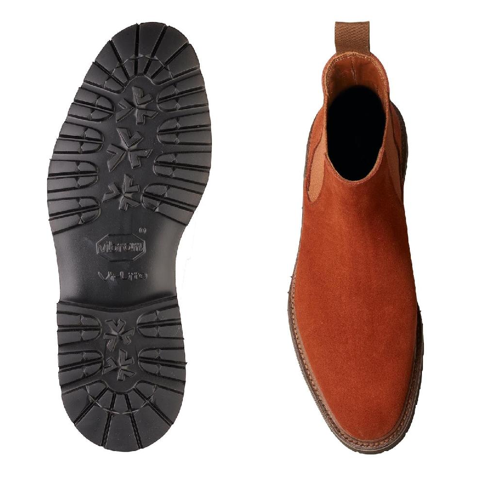 Crockett & Jones Poppy Terracotta Suede