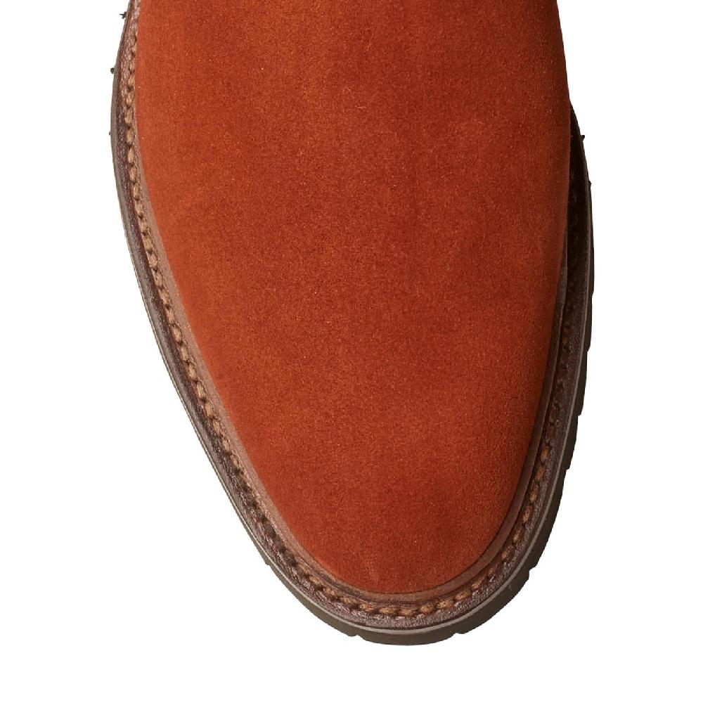 Crockett & Jones Poppy Terracotta Suede