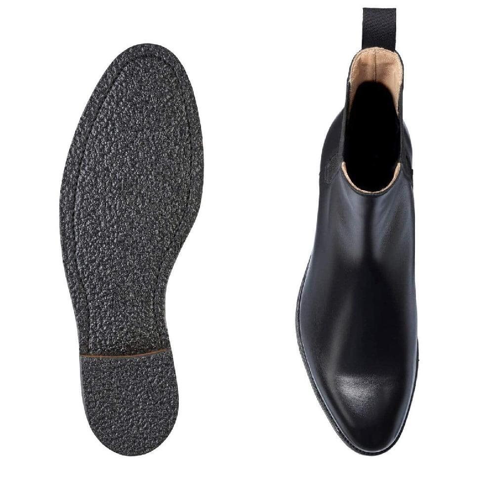 Crockett & Jones Rachel Black Wax Calf