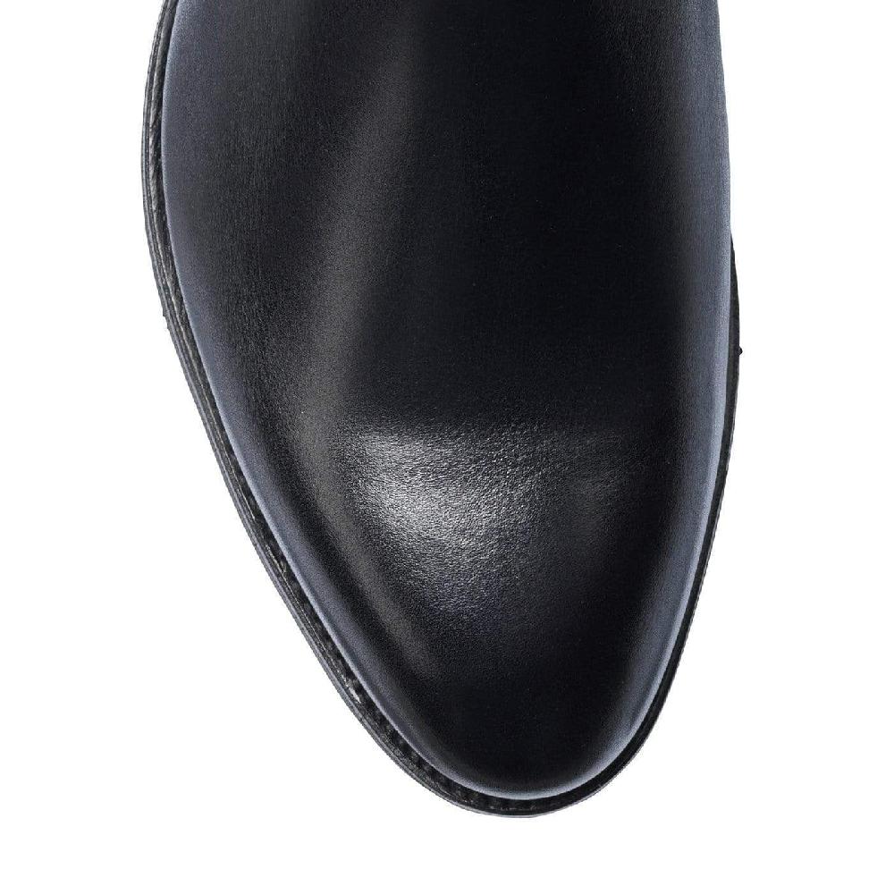 Crockett & Jones Rachel Black Wax Calf