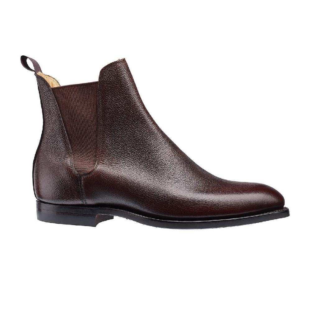 Crockett & Jones Rachel Dark Brown Pebble Grain