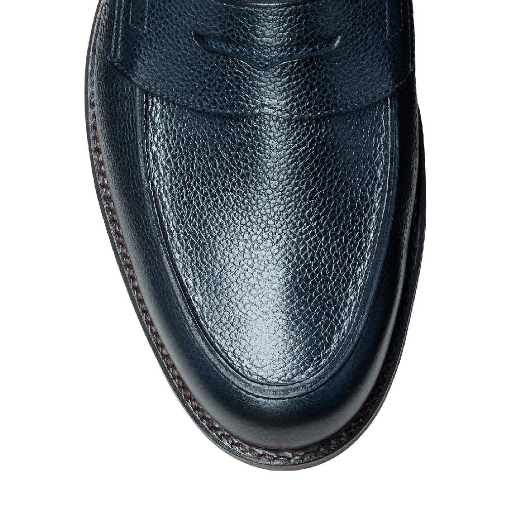 Crockett & Jones Richmond 2 Navy Pebble Grain