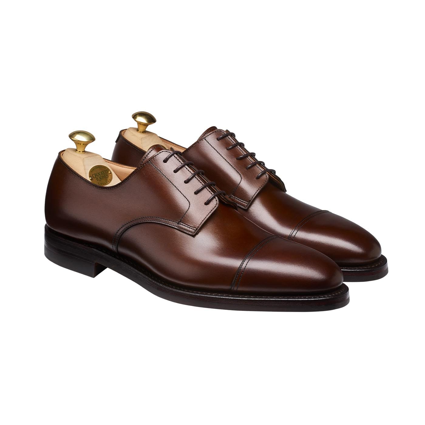 crockett & jones Ripon Dark Brown Burnished Calf