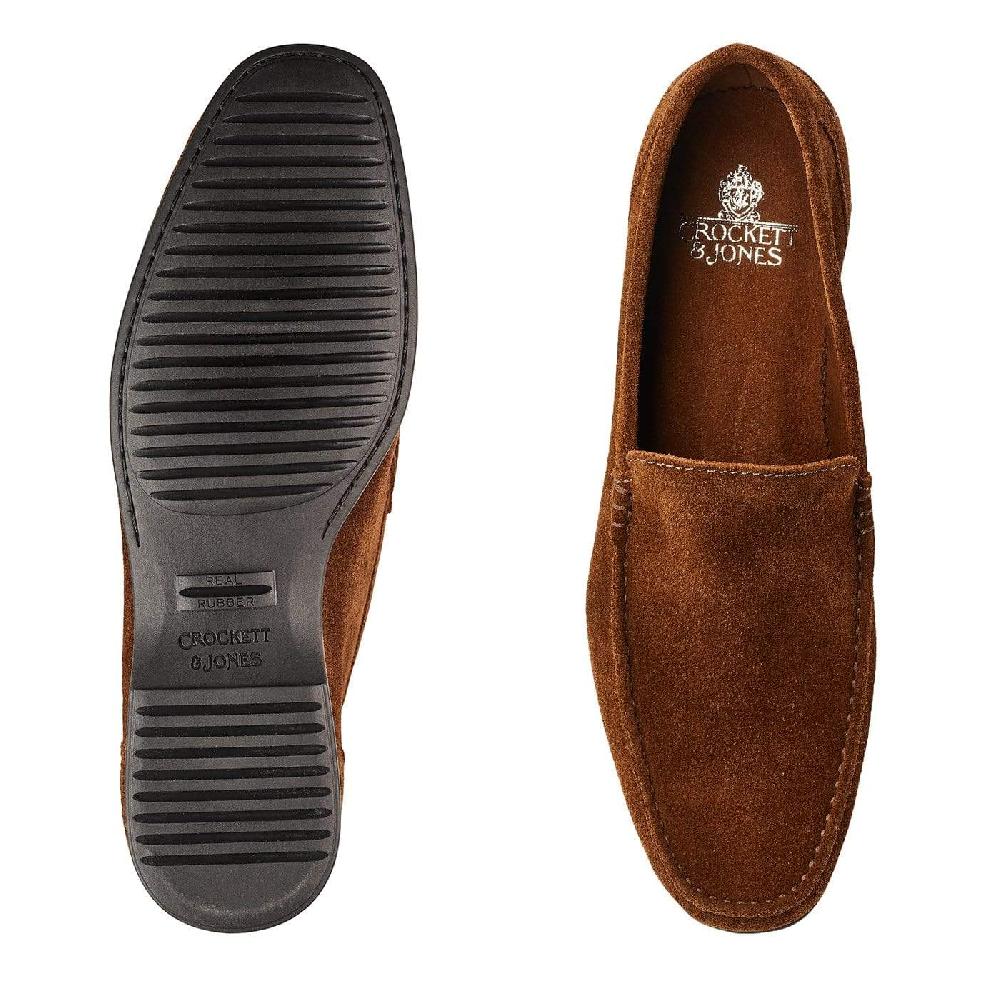 Crockett & Jones Roma Chocolate Suede