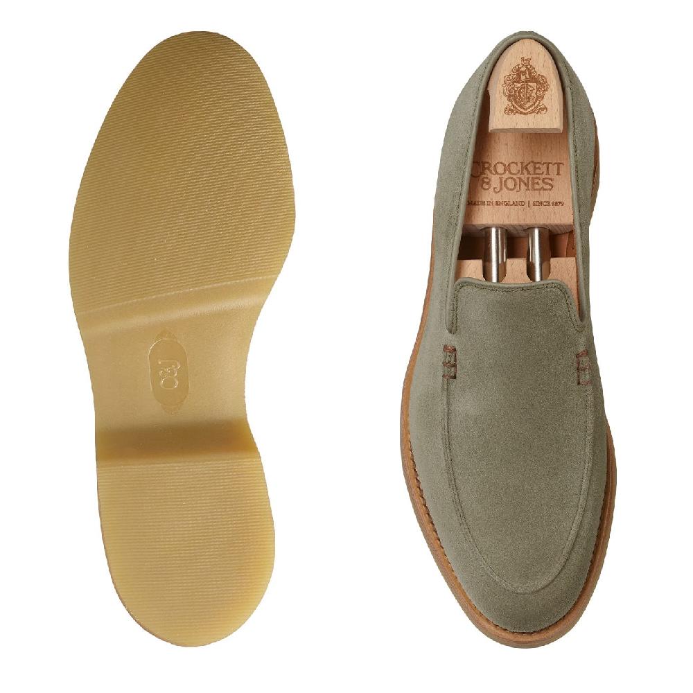 Crockett & Jones Salcombe 2 Pistachio Suede