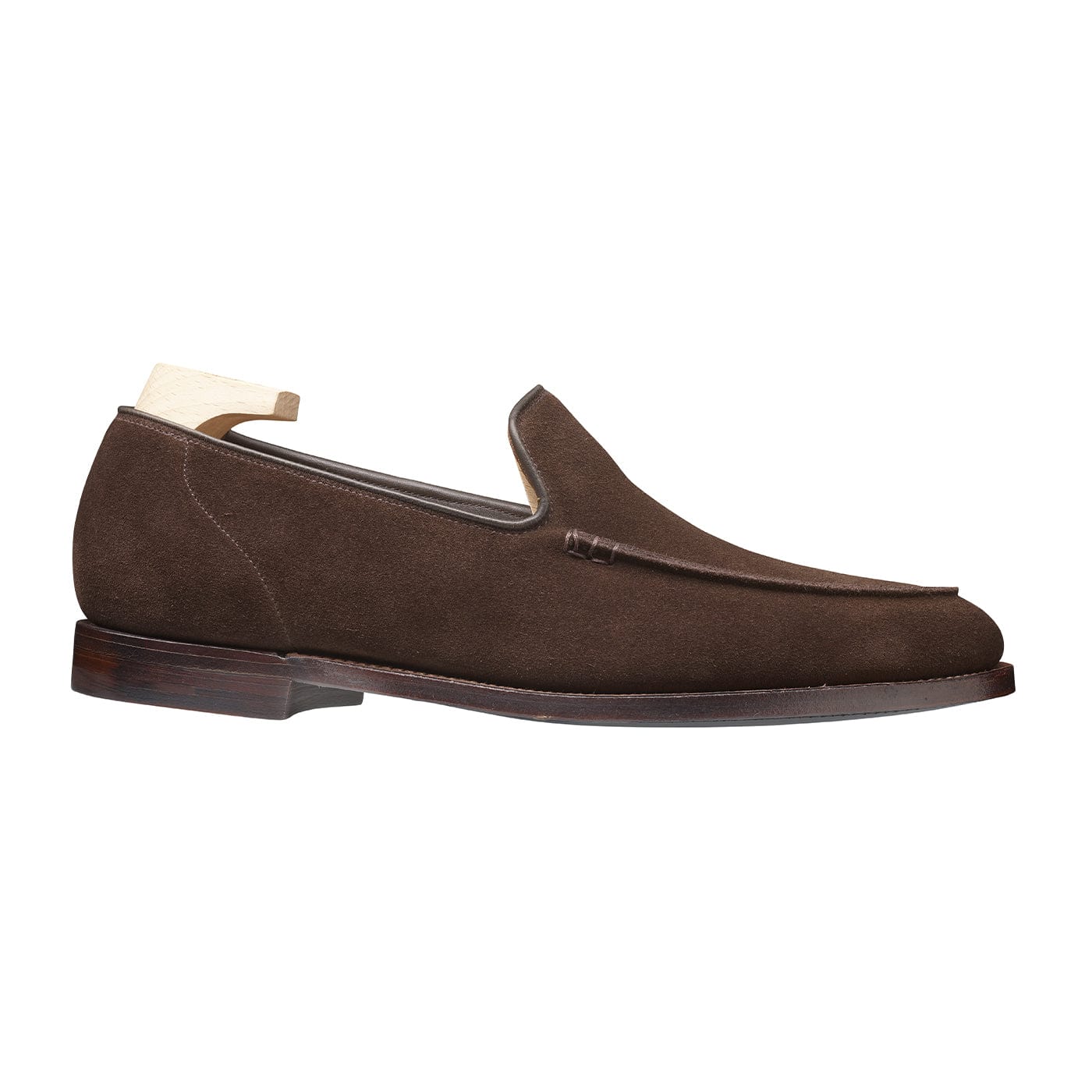 Crockett & Jones Salcombe Dark Brown Suede