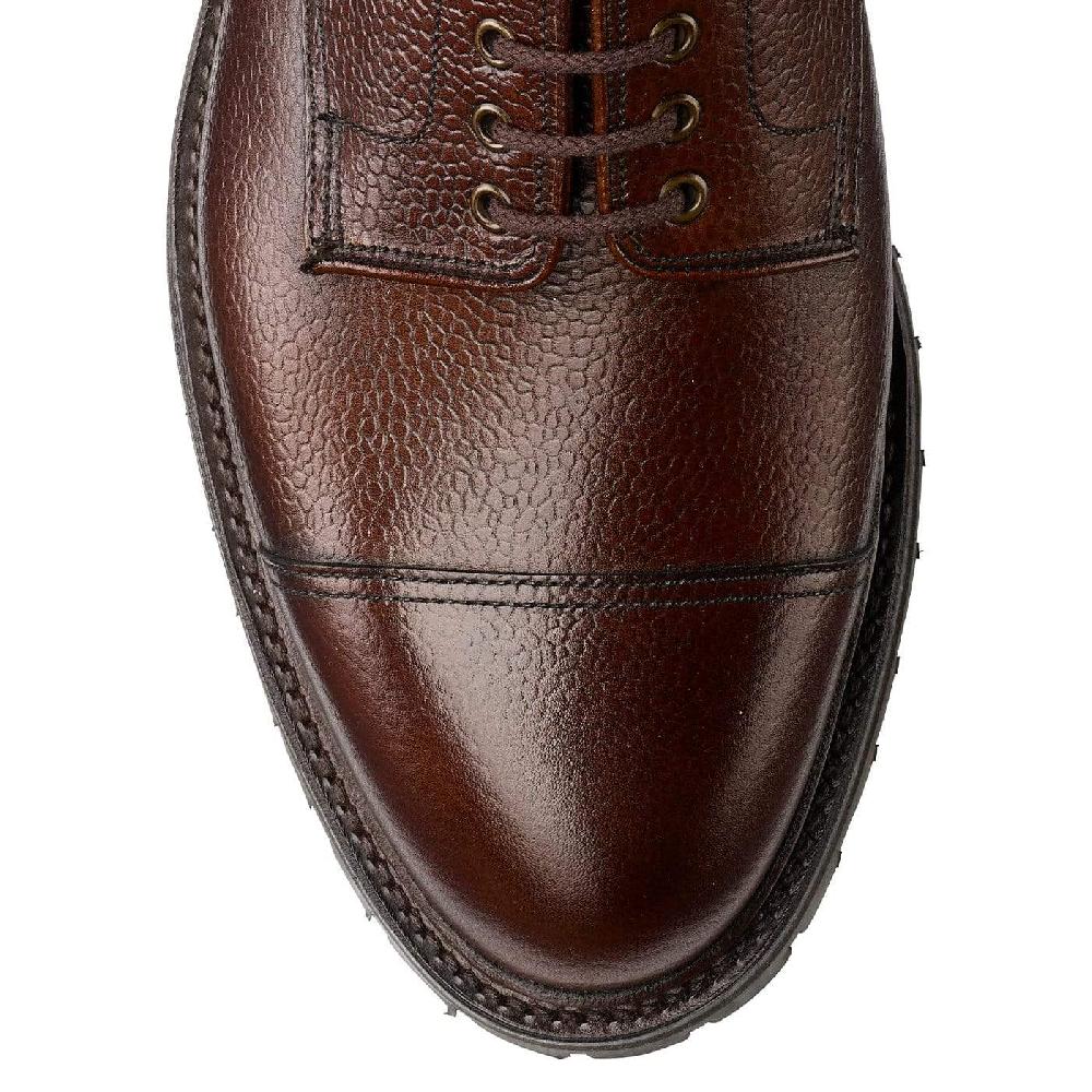 Crockett & Jones Sandhurst Dark Brown Scotch Grain