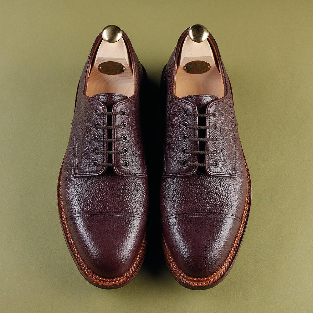 Crockett & Jones Sandhurst Oxblood Zug Grain