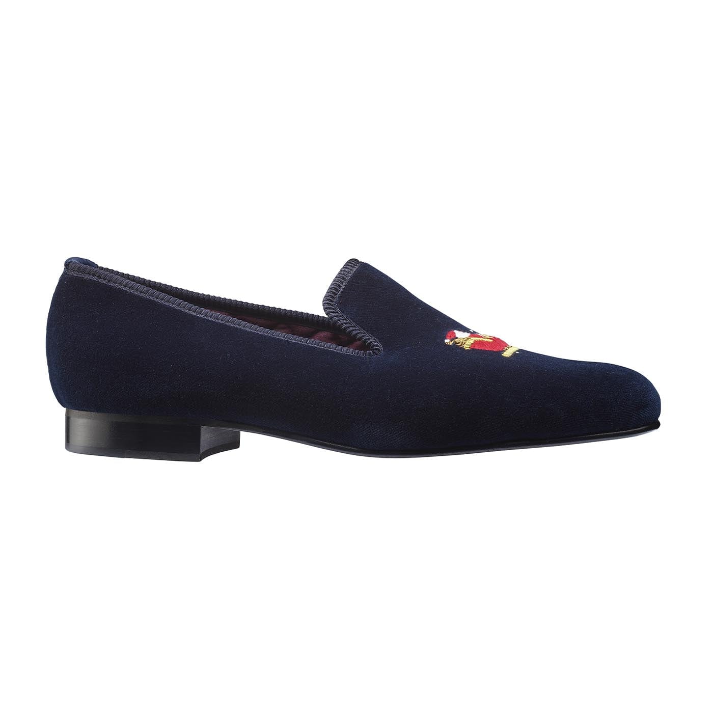 Crockett & Jones Santa Navy Velvet