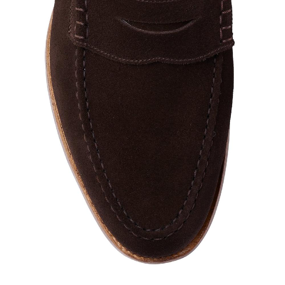 Crockett & Jones Seaton Dark Oak Suede