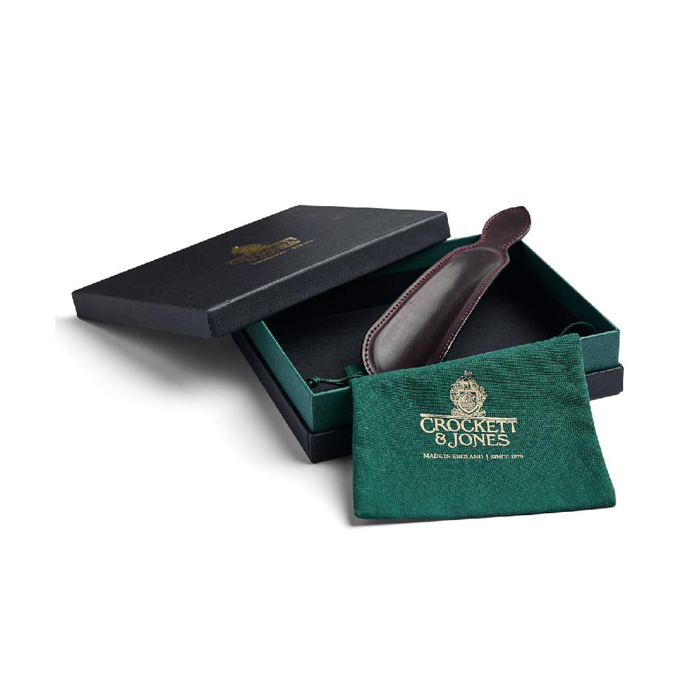 Crockett & Jones Shoe Horn Burgundy Shell Cordovan