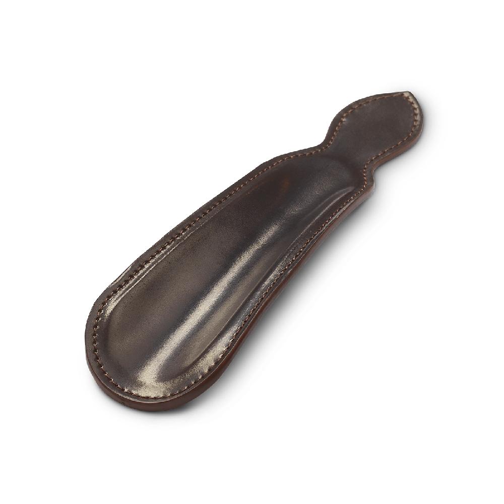 crockett & jones Shoe Horn Dark Brown Shell Cordovan