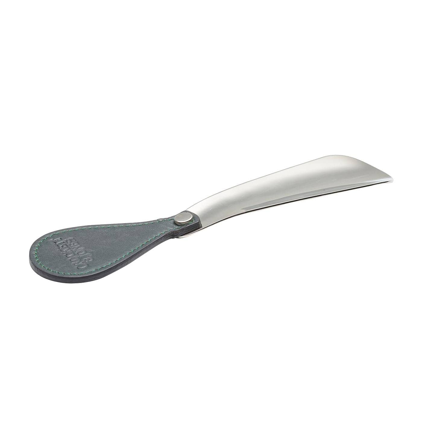Crockett & Jones Shoe Horn - Green Leather