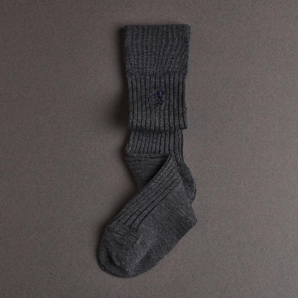 Crockett & Jones Simply Sartorial Socks Dark Grey