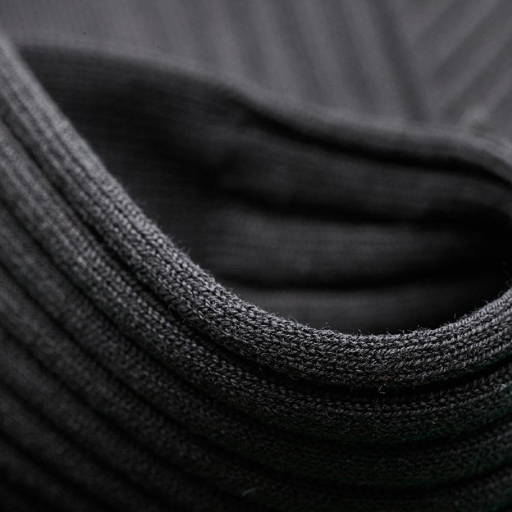 Crockett & Jones Simply Sartorial Socks Ebony Black