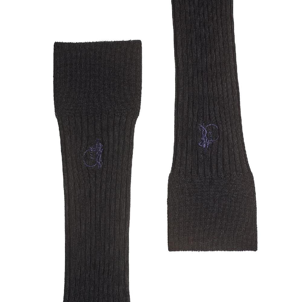 crockett & jones Simply Sartorial Socks Ebony Black