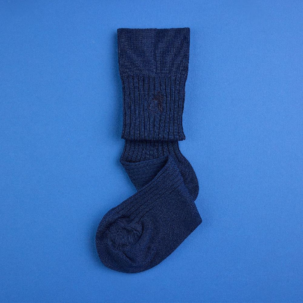 Crockett & Jones Simply Sartorial Socks French Navy