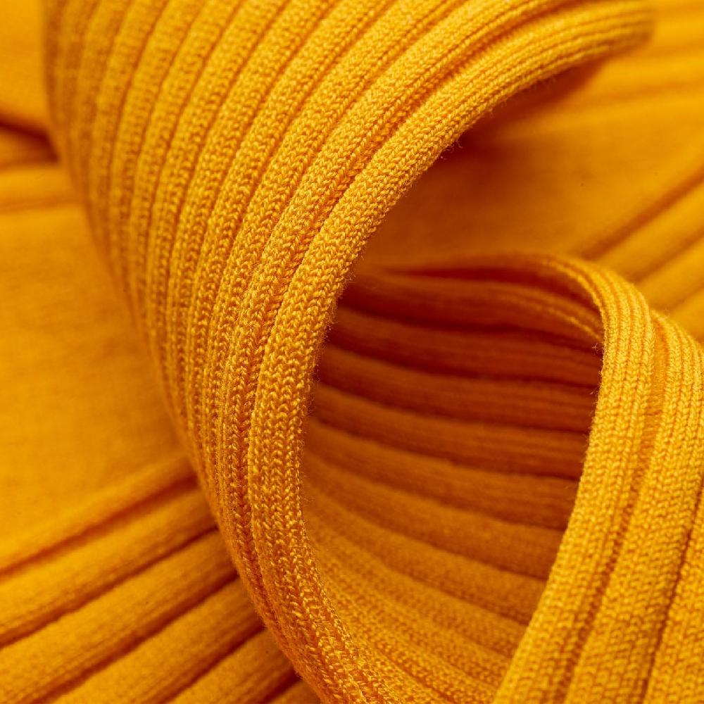 Crockett & Jones Simply Sartorial Socks Mustard