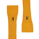 Crockett & Jones Simply Sartorial Socks Mustard