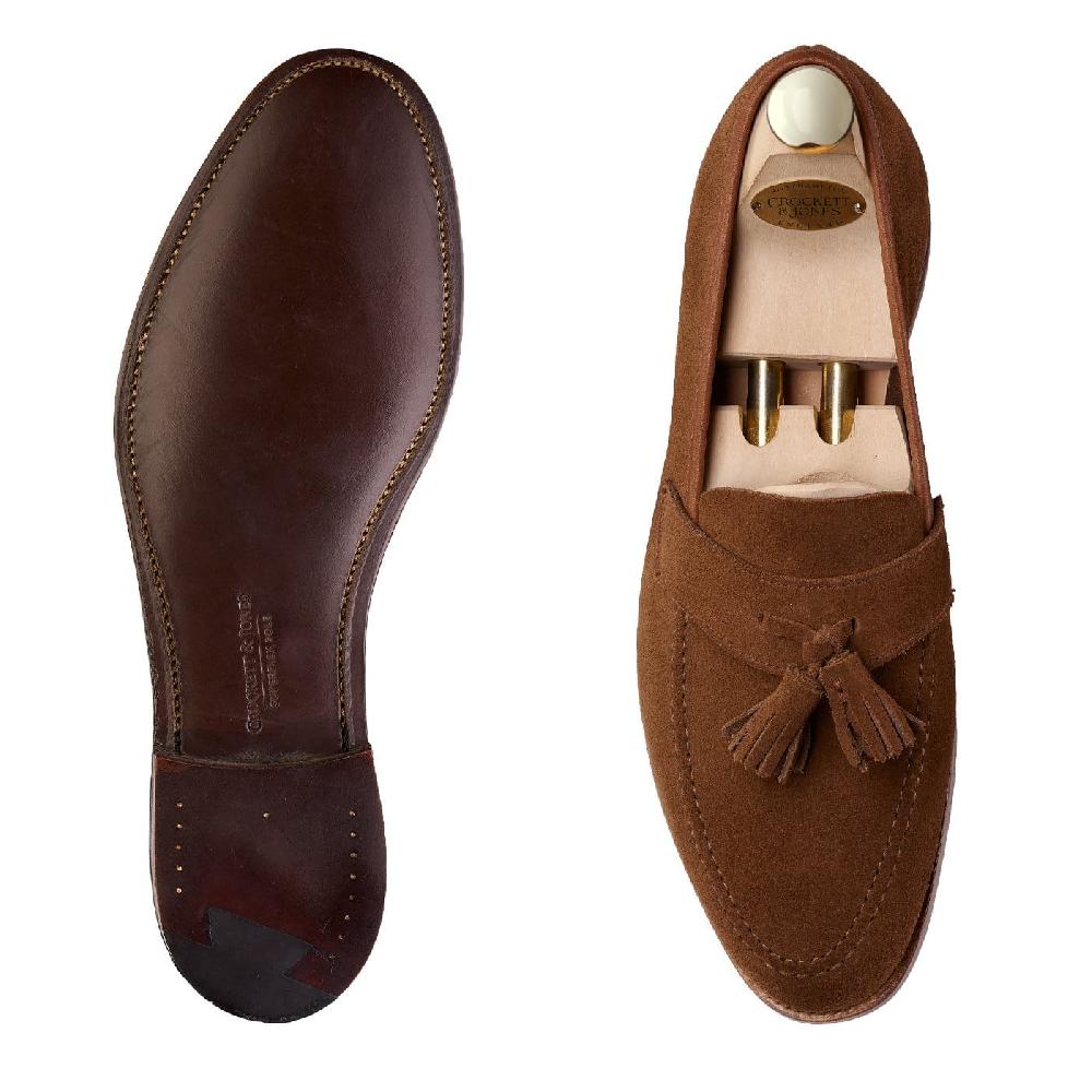 Crockett & Jones Solent Snuff Suede