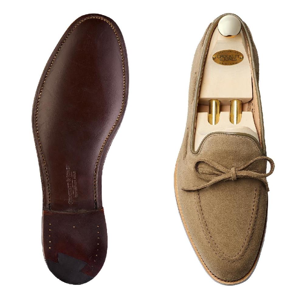 Crockett & Jones Southport Khaki Suede