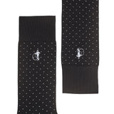 Crockett & Jones Spot Of Style Socks Black