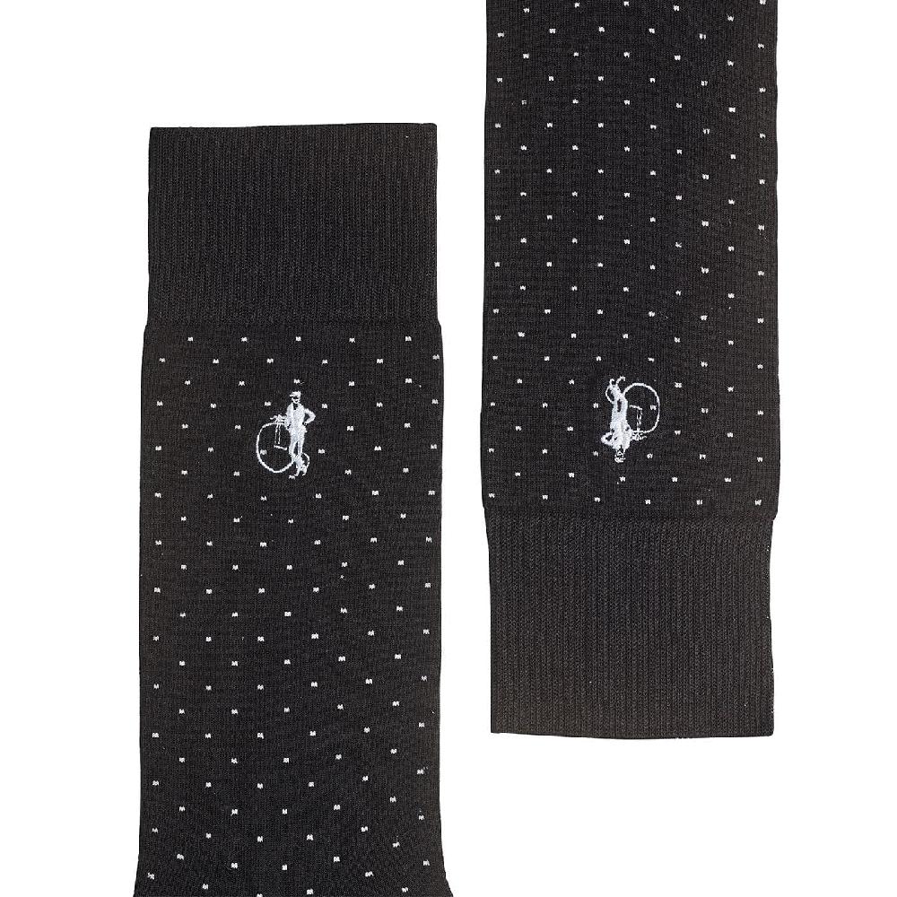 crockett & jones Spot Of Style Socks Black