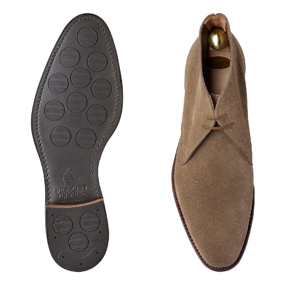 Crockett & Jones Sulgrave Khaki Suede