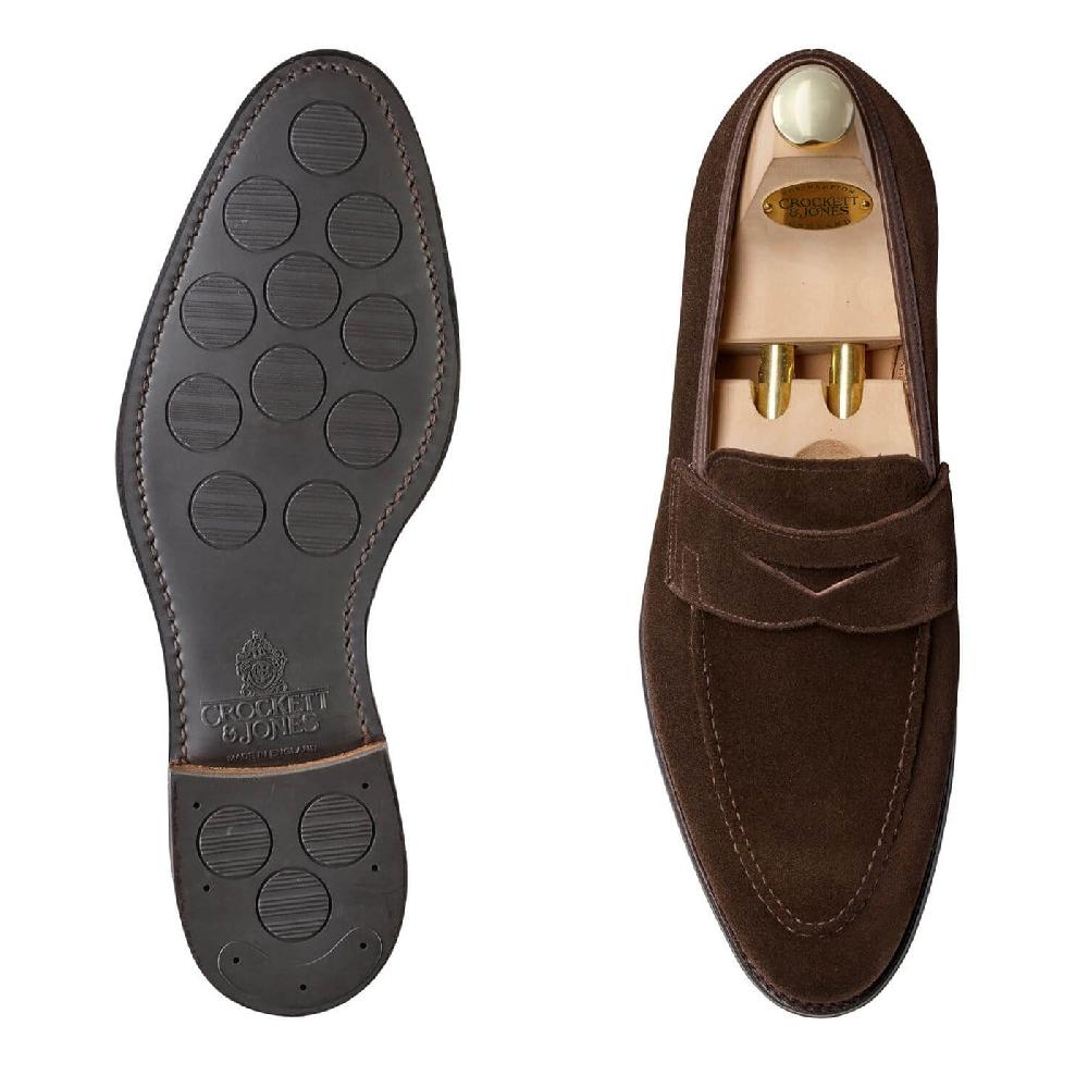 Crockett & Jones Sydney Dark Brown Suede