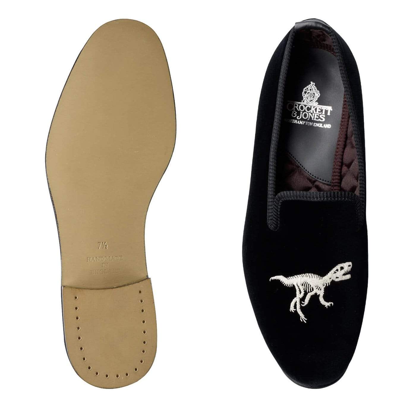Crockett & Jones T-Rex Black Velvet
