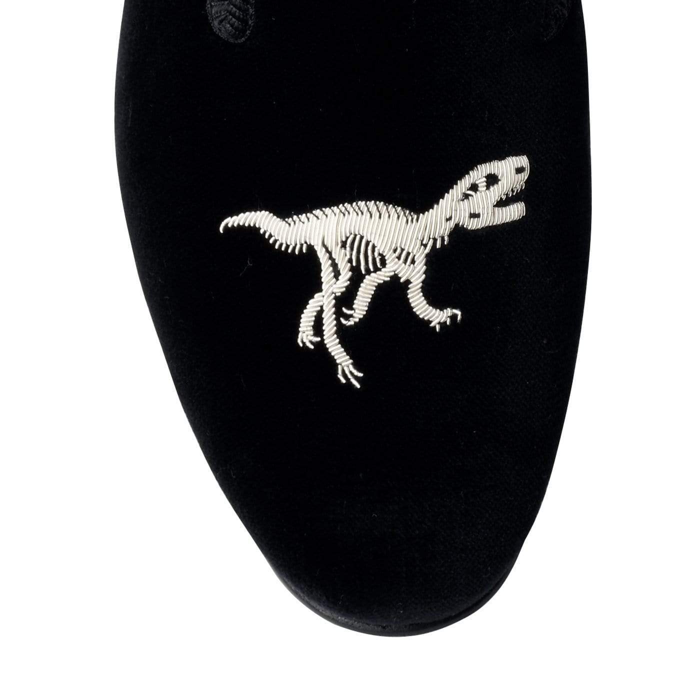 Crockett & Jones T-Rex Black Velvet