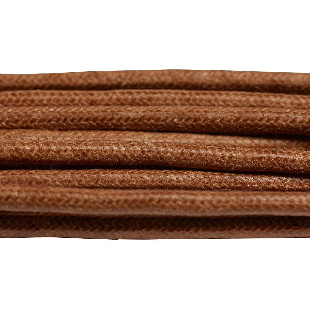 Crockett & Jones Tan Wax Laces - 70cm