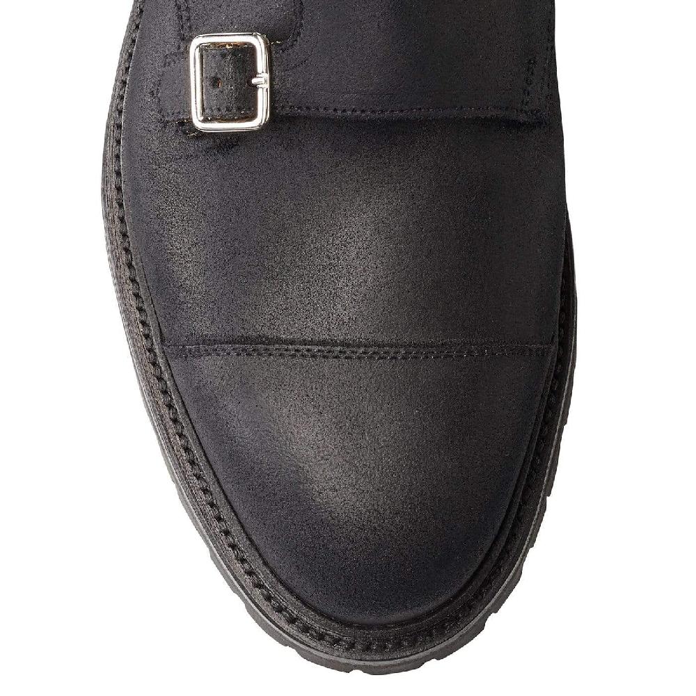 Crockett & Jones Tay 2 Black Rough-Out Suede