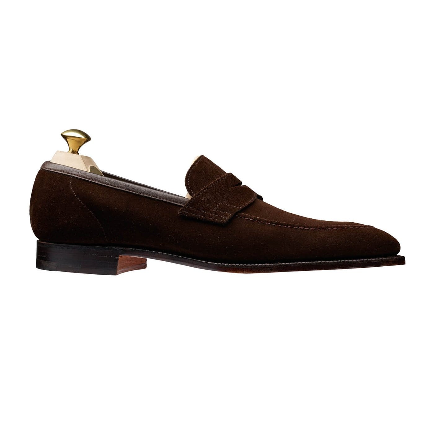 Crockett & Jones Teign Dark Brown Suede