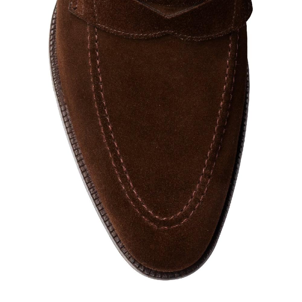 Crockett & Jones Teign Dark Brown Suede