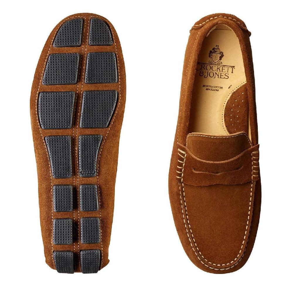 Crockett & Jones Torino Snuff Suede