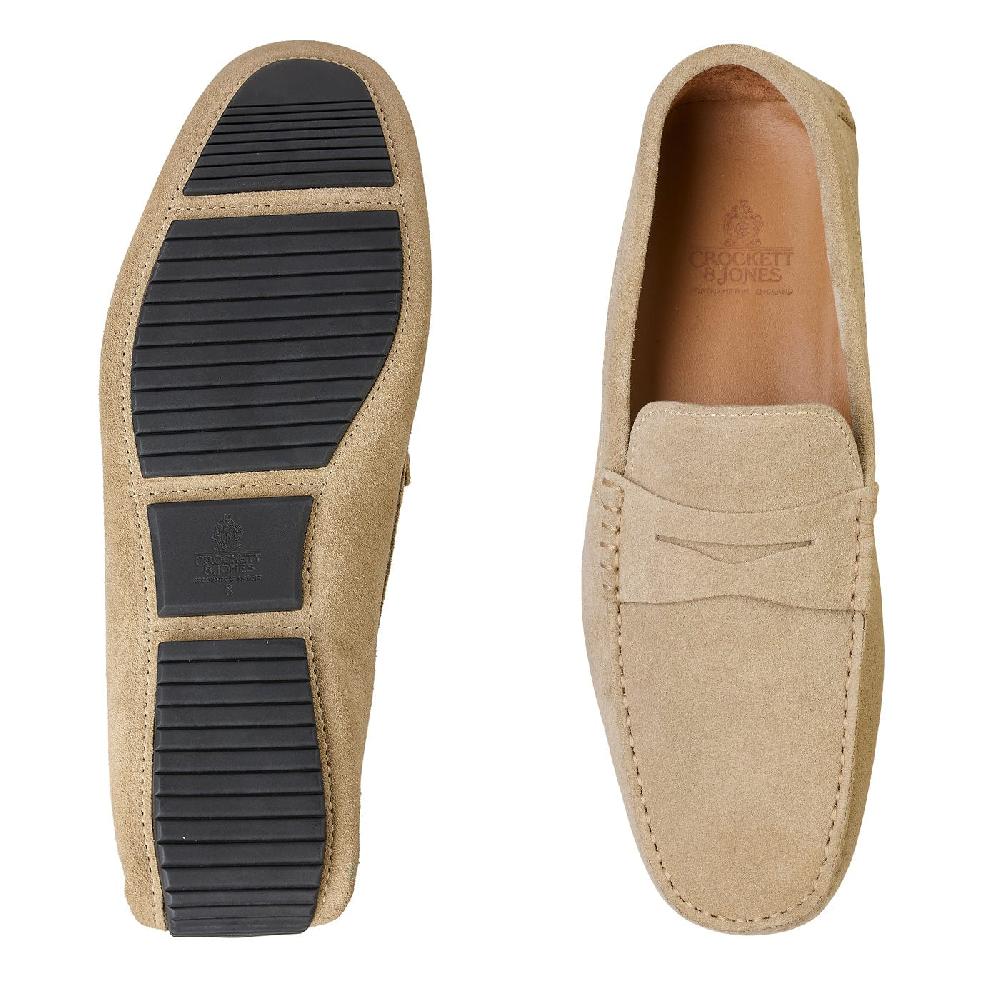 Crockett & Jones Torino Taupe Suede