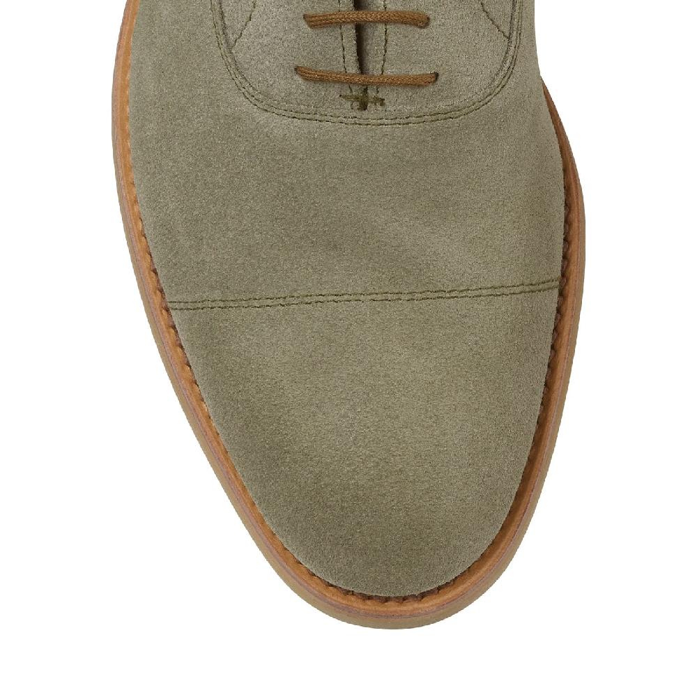 Crockett & Jones Tresco Pistachio Suede