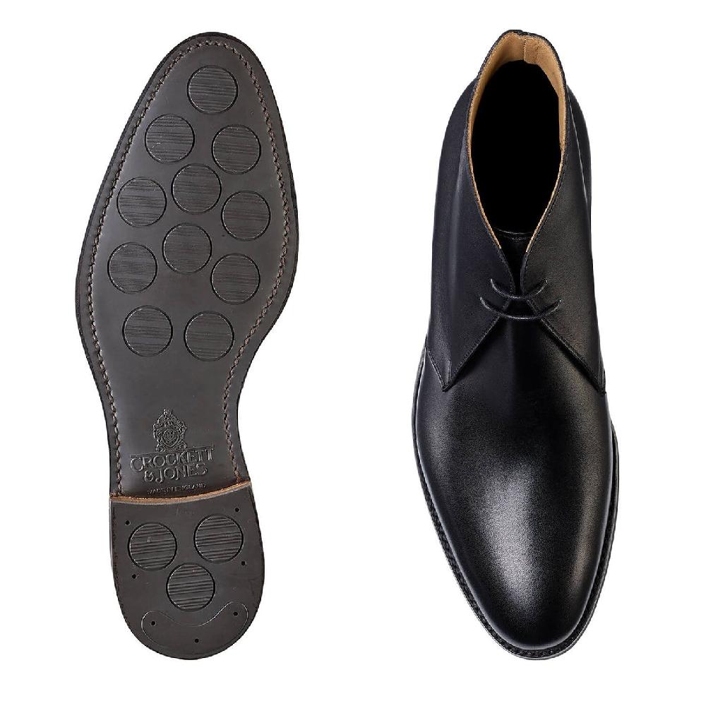 Crockett & Jones Upton Black Calf
