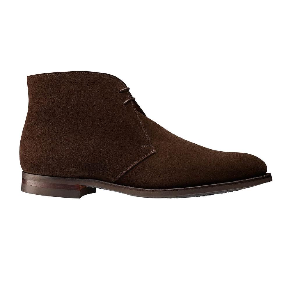 Crockett & Jones Upton Dark Oak Suede