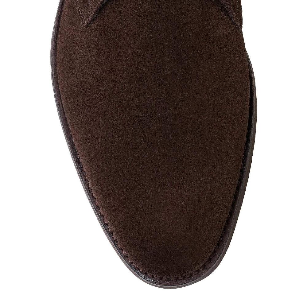 Crockett & Jones Upton Dark Oak Suede