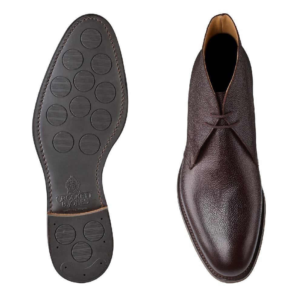 Crockett & Jones Upton Truffle Angus Grain