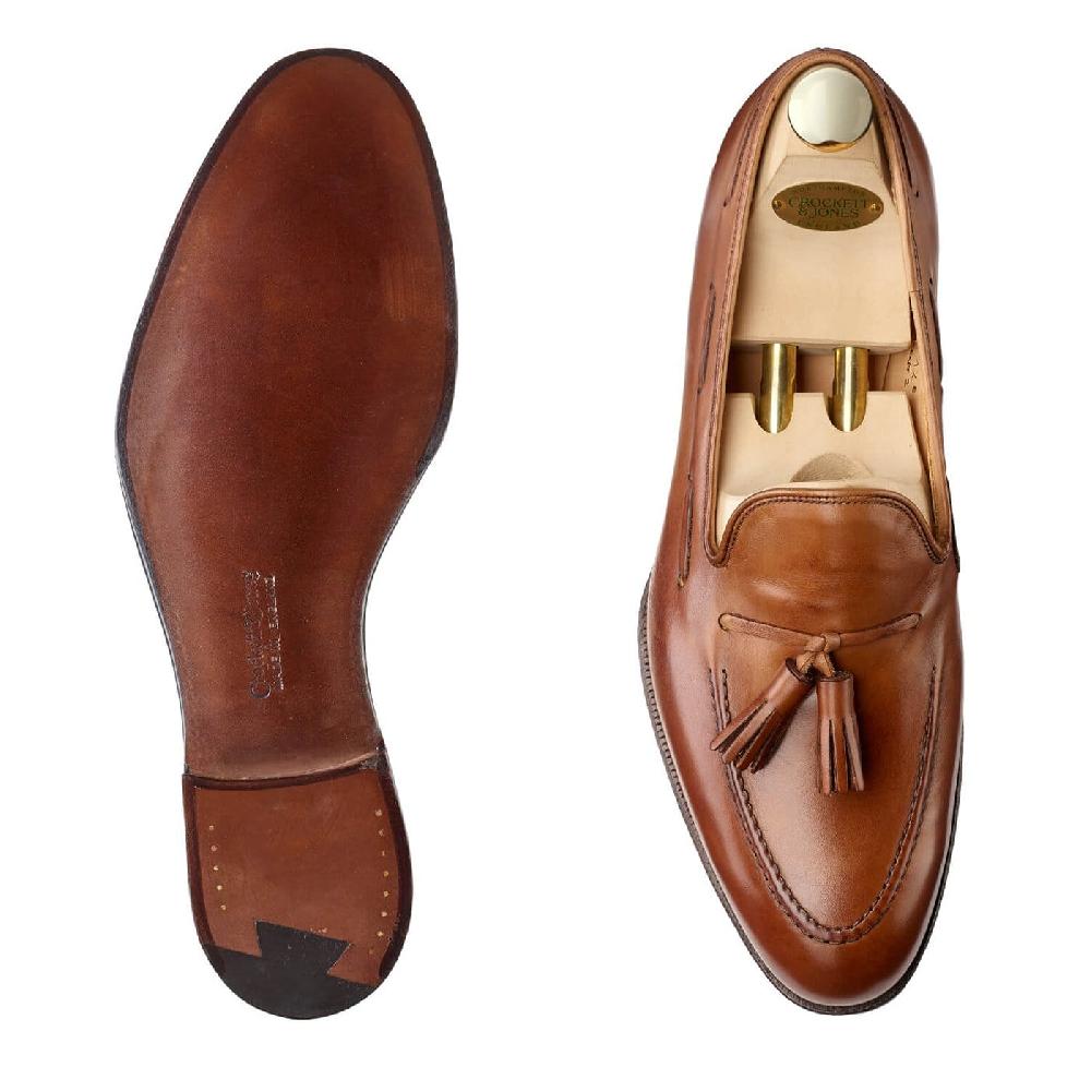Crockett & Jones Vincent 2 Tan Antique Calf
