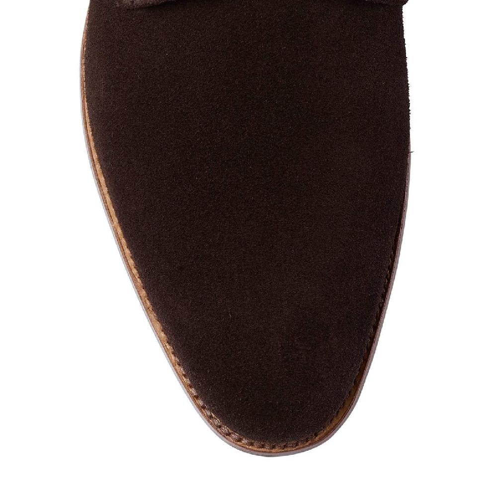 Crockett & Jones Waterford Dark Oak Suede