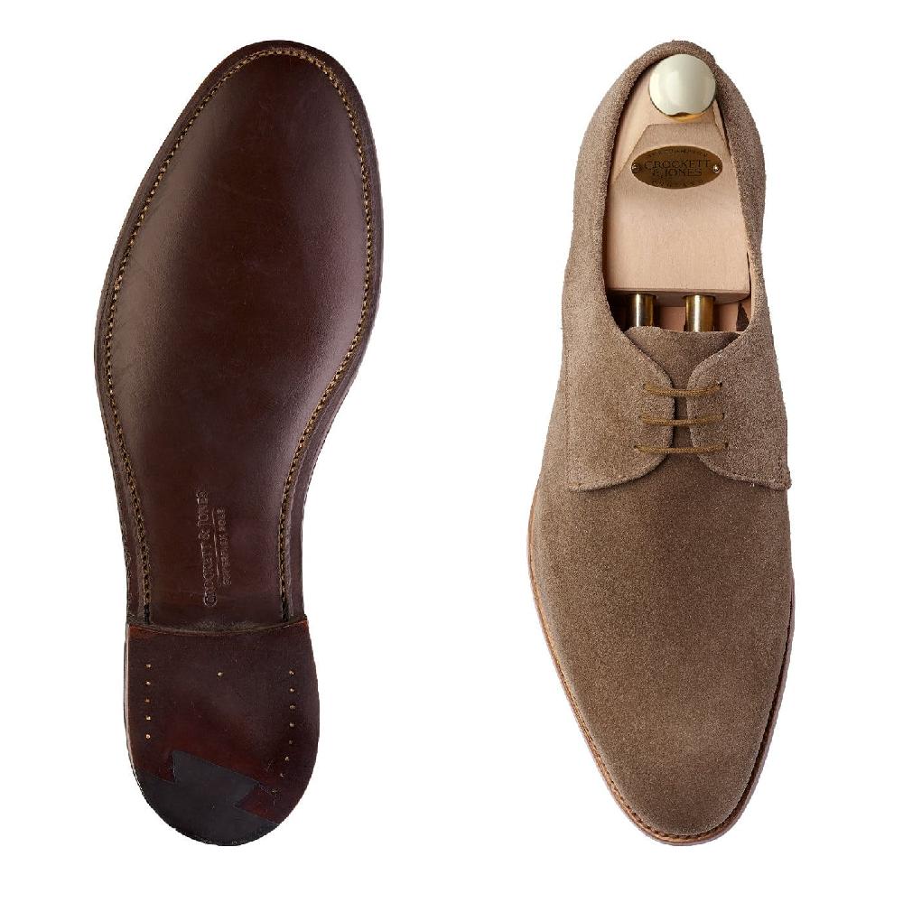 Crockett & Jones Waterford Khaki Suede