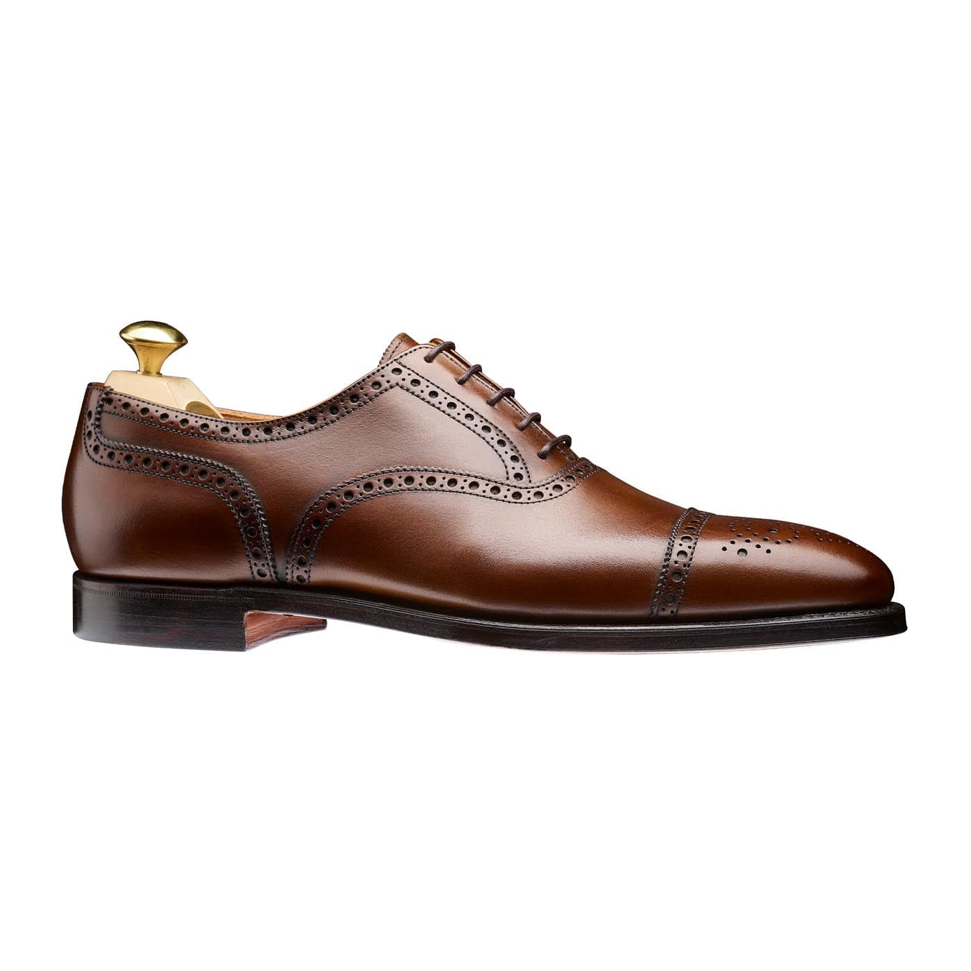 Crockett & Jones Westfield Dark Brown Burnished Calf